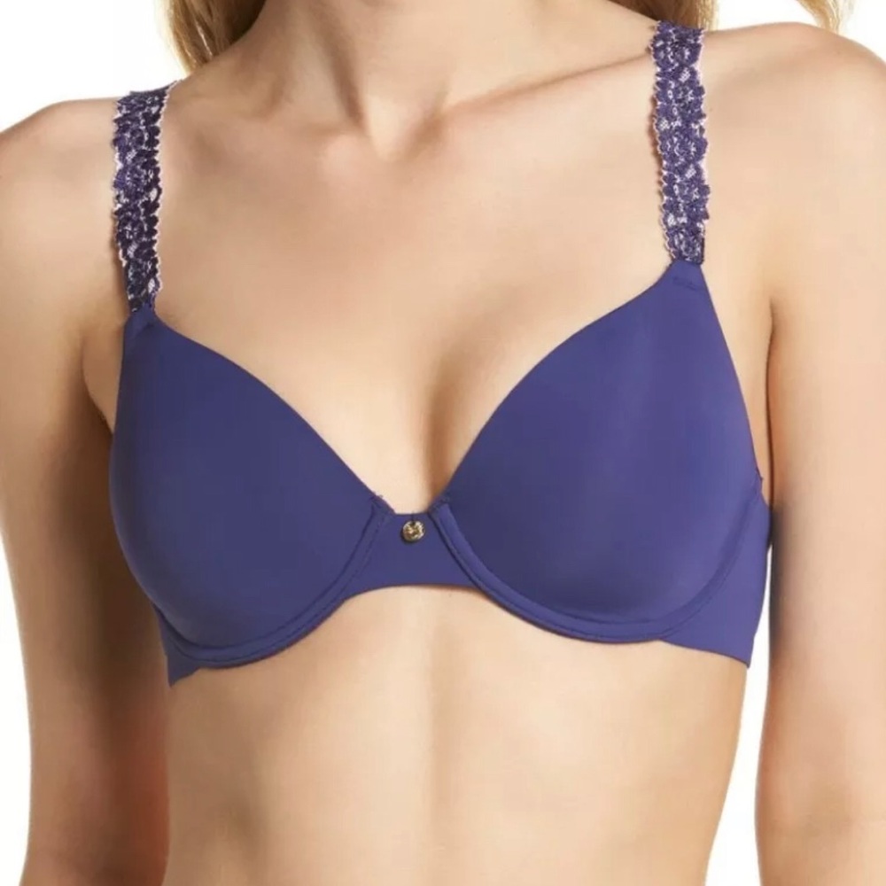 NWOT NATORI rose dream bra in Iris / Pink 32D